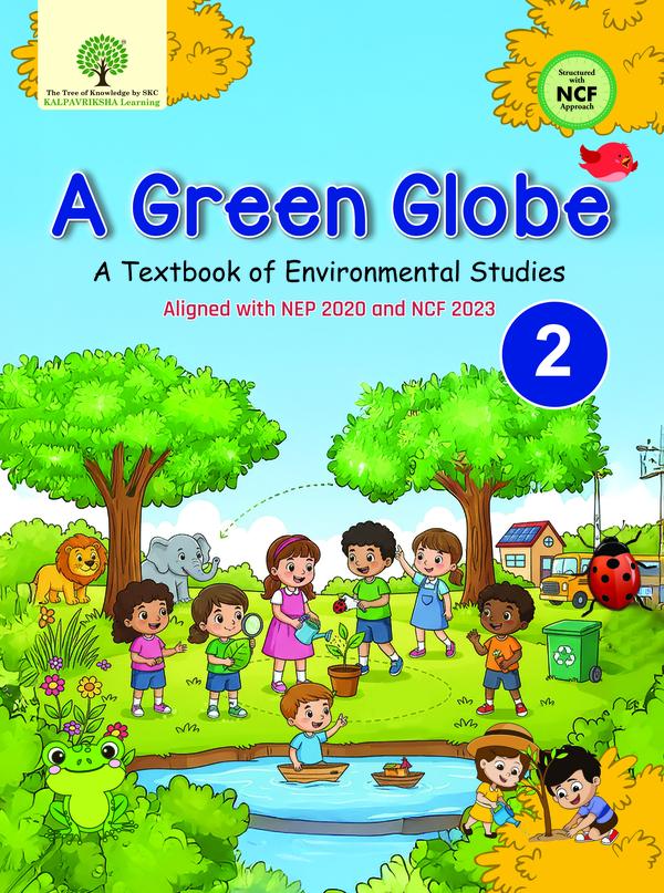 A Green Globe for Class 2 (EVS) Textbook Cover